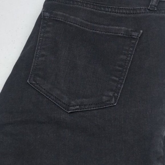 LIKE NEW ANN TAYLOR MODERN SKINNY BLACK JEANS 0/25x30 ⭐️ - Picture 2 of 14